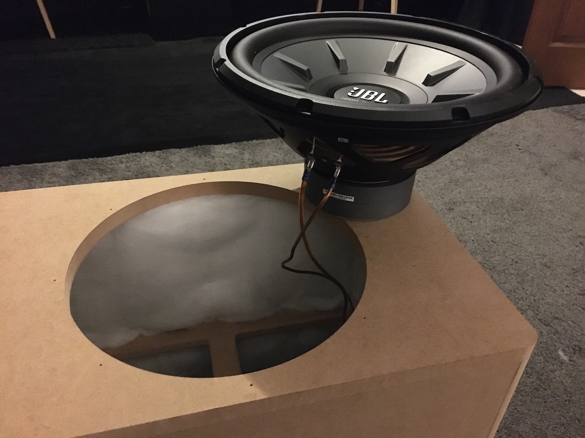 Building a subwoofer can be done with little to no woodworking skills.