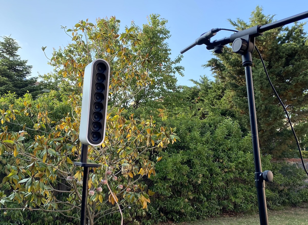 Measured outside at ~2 meters from the ground.