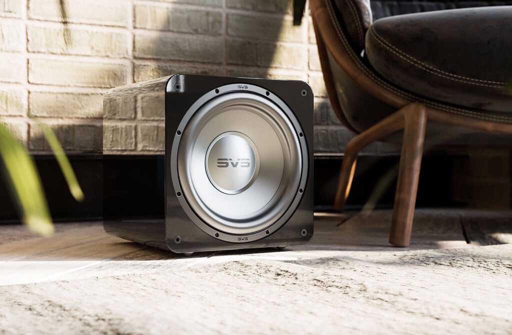 A compact sealed 12" subwoofer. Image © SVS